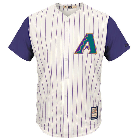 Image of Arizona Diamondbacks Majestic Cooperstown Cool Base Team Jersey - Tan