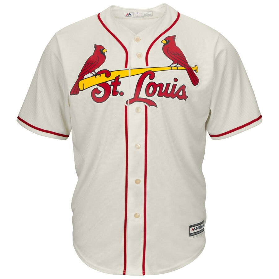 Men's St. Louis Cardinals Majestic Alternate Cool Base Team Jersey