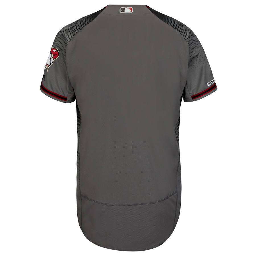 Arizona Diamondbacks Majestic Flex Base Authentic Team Jersey - Gray