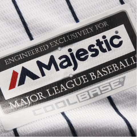 Image of Men's Milwaukee Brewers Majestic White Home Cool Base Jersey