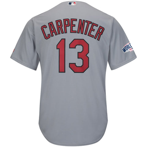 Image of Men's St. Louis Cardinals Matt Carpenter Majestic Cool Base Player Jersey