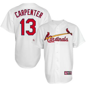 Men's St. Louis Cardinals Matt Carpenter Majestic Cool Base Player Jersey