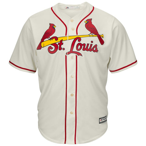 Image of Men's St. Louis Cardinals Matt Carpenter Majestic Cool Base Player Jersey