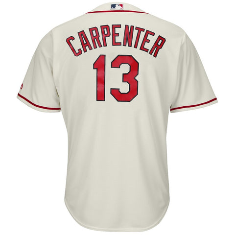 Image of Men's St. Louis Cardinals Matt Carpenter Majestic Cool Base Player Jersey