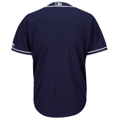 Image of Men's San Diego Padres Majestic Alternate Navy Big & Tall Cool Base Replica Team Jersey