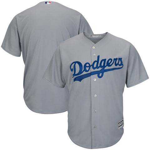 Image of Men's Los Angeles Dodgers Majestic Gray Road Cool Base Jersey