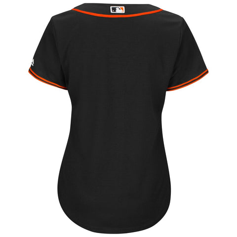 Image of Women's San Francisco Giants Majestic Alternate 2017 Cool Base Team Jersey