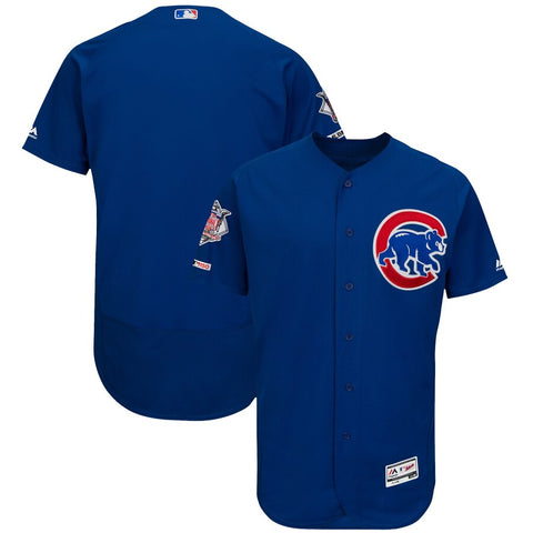 Image of Men's Chicago Cubs Majestic Alternate Royal Flex Base Authentic Collection Team Jersey