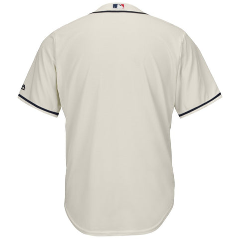 Image of Atlanta Braves Majestic Cream 2019 Alternate Cool Base Team Jersey