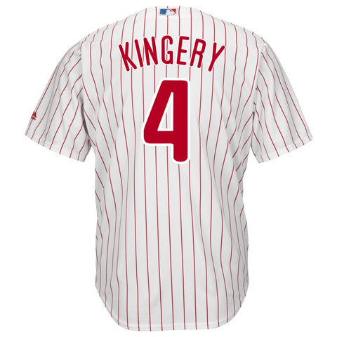 Image of Men's Philadelphia Phillies Scott Kingery Majestic Official Cool Base Player Jersey