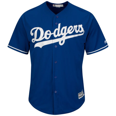 Image of Men's Los Angeles Dodgers Majestic Royal Cool Base Custom Jersey