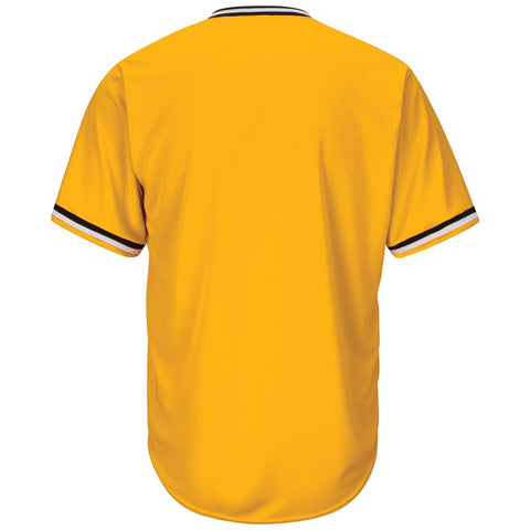 Image of Men's Pittsburgh Pirates Majestic Gold Alternate Cool Base Team Jersey