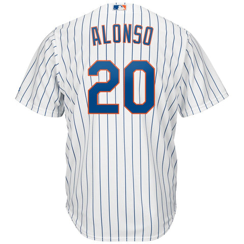 Image of Pete Alonso New York Mets Majestic Alternate Official Cool Base Player Jersey