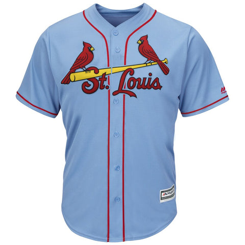 Image of Men's St. Louis Cardinals Matt Carpenter Majestic Cool Base Player Jersey