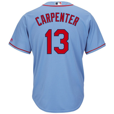 Image of Men's St. Louis Cardinals Matt Carpenter Majestic Cool Base Player Jersey