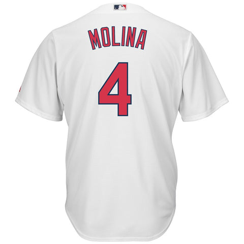 Image of Men's St. Louis Cardinals Yadier Molina Majestic Alternate Cool Base Player Jersey