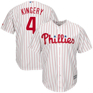 Men's Philadelphia Phillies Scott Kingery Majestic Official Cool Base Player Jersey