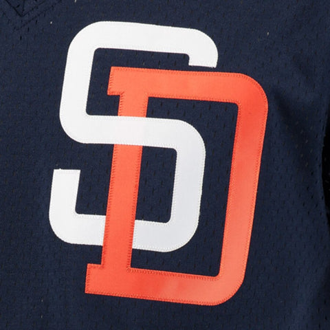 Image of Men's San Diego Padres Tony Gwynn Mitchell & Ness Cooperstown Mesh Batting Practice Jersey