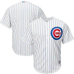 Men's Chicago Cubs Majestic White Home Cool Base Team Jersey