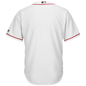 Men's Cincinnati Reds Majestic White Cool Base Custom Jersey