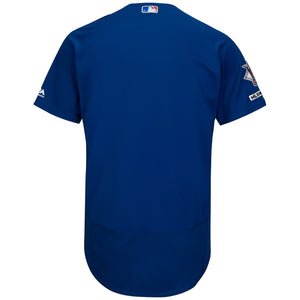 Men's Chicago Cubs Majestic Alternate Royal Flex Base Authentic Collection Team Jersey