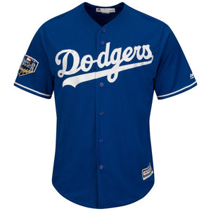 Men's Los Angeles Dodgers Majestic Royal 2018 World Series Cool Base Custom Jersey