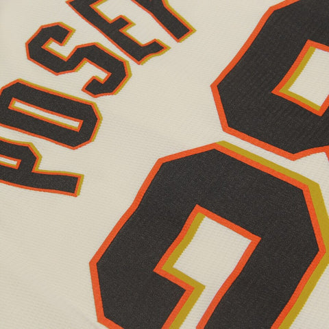 Image of Youth San Francisco Giants Buster Posey Cream Alternate Cool Base Player Jersey