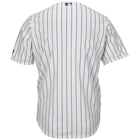 Image of Men's Colorado Rockies Majestic Home White Official Cool Base Team Jersey