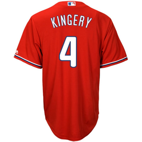 Image of Men's Philadelphia Phillies Scott Kingery Majestic Official Cool Base Player Jersey