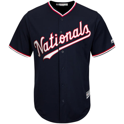 Image of Men's Washington Nationals Trea Turner Majestic Alternate Official Cool Base Player Jersey