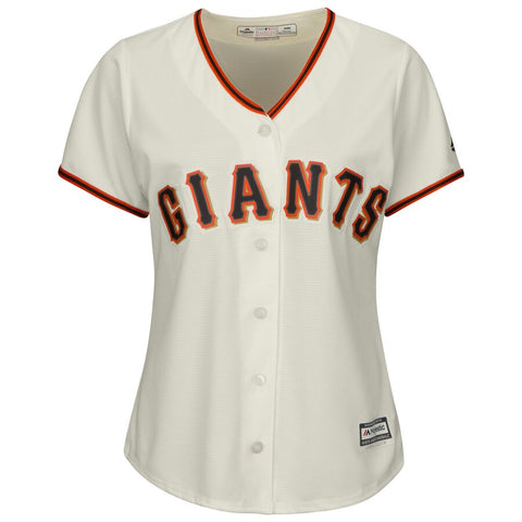 Image of Women's San Francisco Giants Majestic Alternate 2017 Cool Base Team Jersey