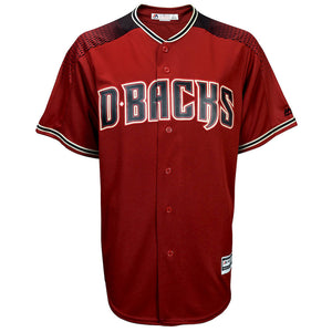 Men's Arizona Diamondbacks Majestic Black/Sedona Red Official