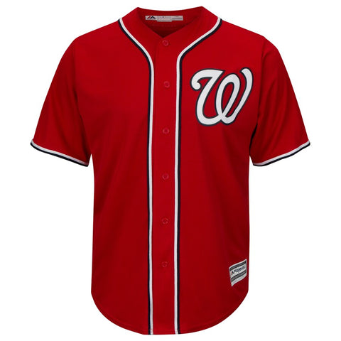 Image of Men's Washington Nationals Trea Turner Majestic Alternate Official Cool Base Replica Player Jersey