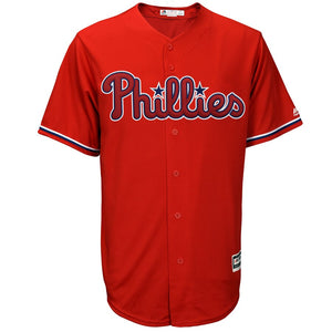 Men's Philadelphia Phillies Bryce Harper Majestic Official Cool Base Player Jersey