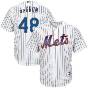 Men's New York Mets Jacob deGrom Majestic Cool Base Player Jersey