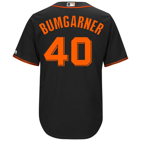 Image of Men's San Francisco Giants Madison Bumgarner Majestic Alternate Cool Base Player Jersey