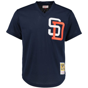 Men's San Diego Padres Tony Gwynn Mitchell & Ness Cooperstown Mesh Batting Practice Jersey