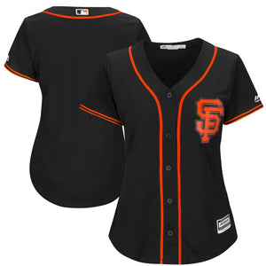 Women's San Francisco Giants Majestic Alternate 2017 Cool Base Team Jersey