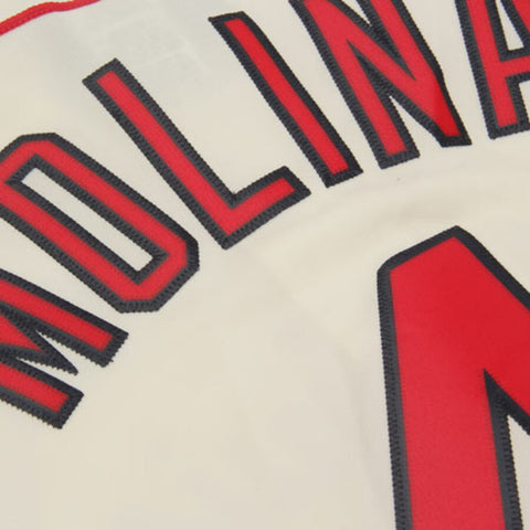 Image of Men's St. Louis Cardinals Yadier Molina Majestic Alternate Cool Base Player Jersey