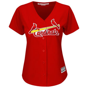 Women's St. Louis Cardinals Yadier Molina Majestic Alternate Cool Base Player Jersey