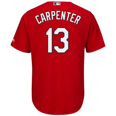 Image of Men's St. Louis Cardinals Matt Carpenter Majestic Cool Base Player Jersey