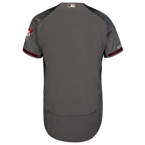 Image of Arizona Diamondbacks Majestic Flex Base Authentic Team Jersey - Gray