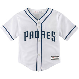 Toddler San Diego Padres Manny Machado Majestic White Home Official Cool Base Player Jersey