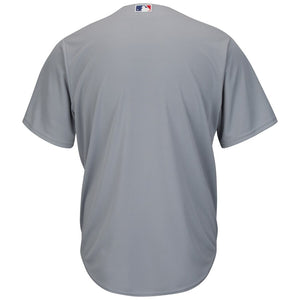 Men's Los Angeles Dodgers Majestic Gray Road Cool Base Jersey