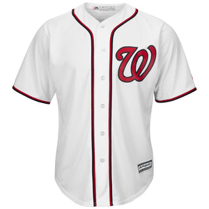 Men's Washington Nationals Juan Soto Majestic White Home Official Cool Base Player Jersey